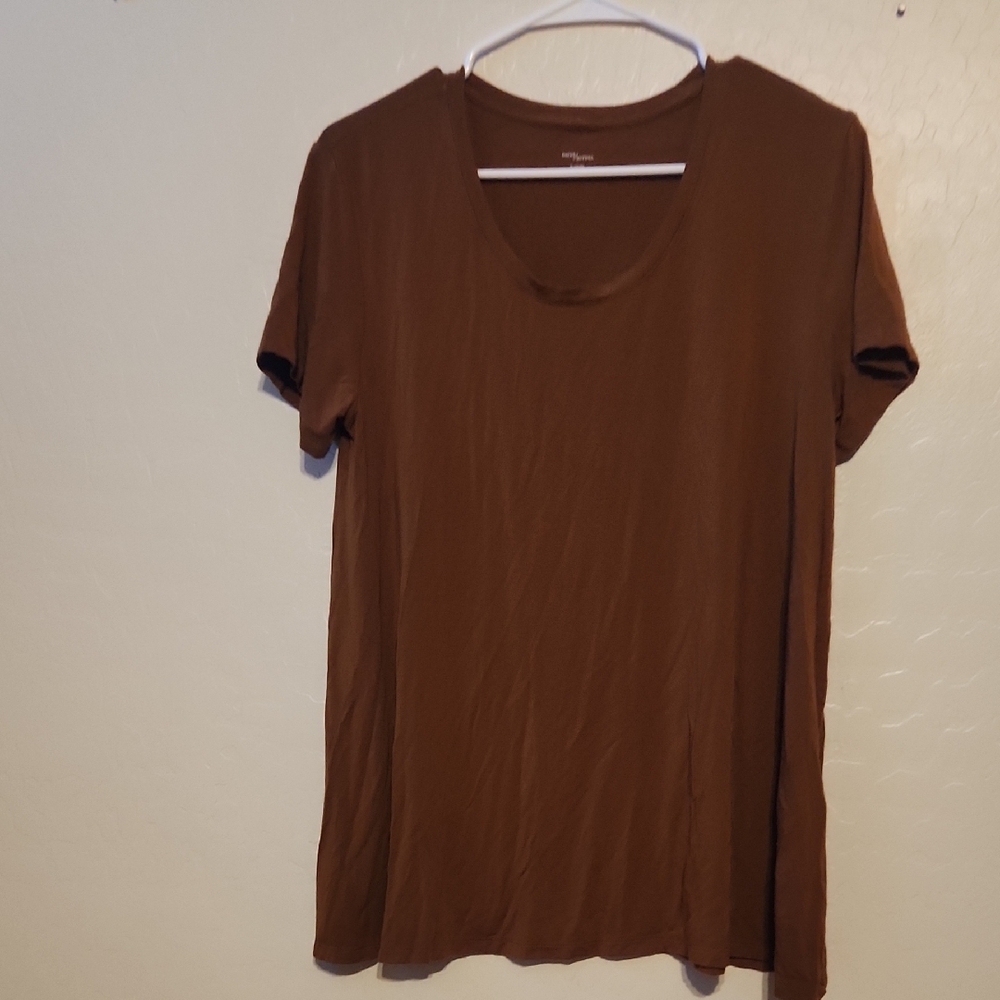 Daily Ritual Chocolate Short Sleeve Tee